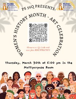 Women\'s History Month- Art Flyer